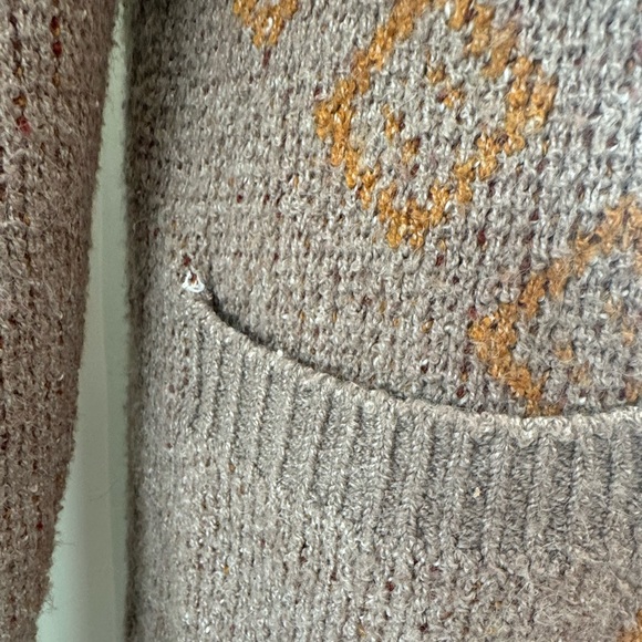 Pink Rose Bodycon Sweater/ Cardigan, size XS. 2 for $30 - Picture 3 of 9